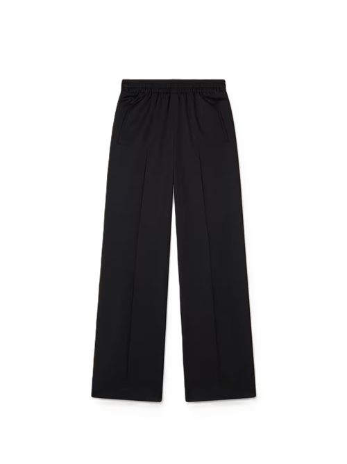 Pantalone jogging da donna in lana leggera di colore nero Golden Goose | GWP00821.P001170.90100BLACK